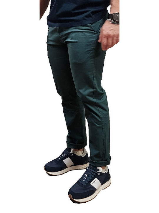 Rebase Hose Chino Smalt Blue, Petrol