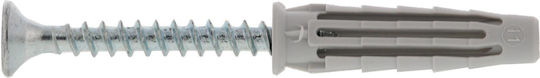 Plastic Plug Φ 6x30 Nylon Mk Pro6 + Screw Bucket 1000pcs Spit