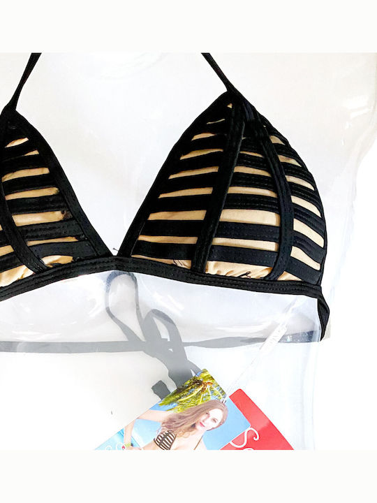 Set Bikini Dreieck Schwarz