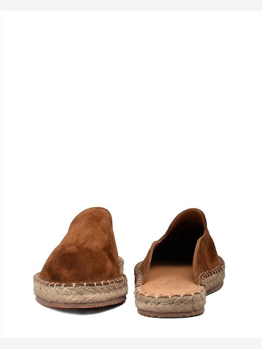 Men's Suede Casual Shoes Tabac Brown