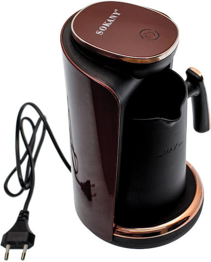 Sokany SK-0136 Greek Coffee Machine 550W with Capacity 250ml Black