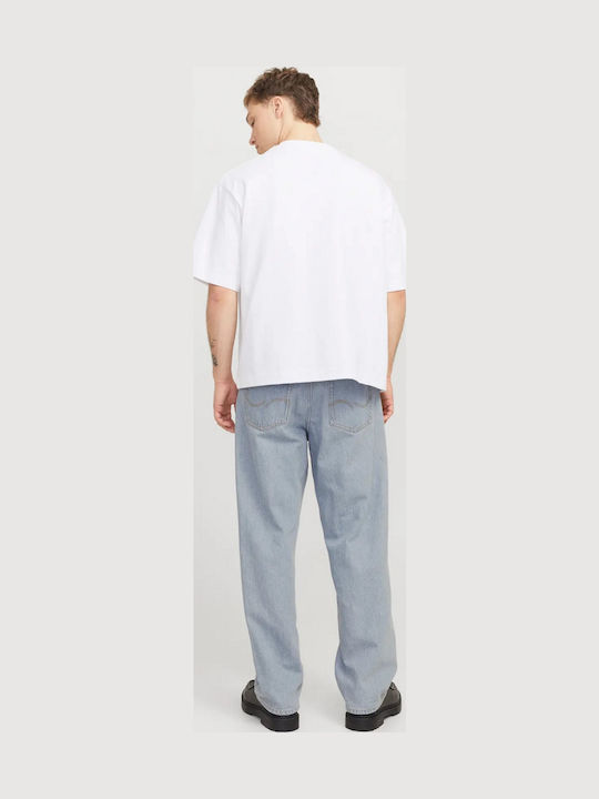 Ανδρικό Παντελόνι Τζιν με Loose Baggy Εφαρμογή Μπλε