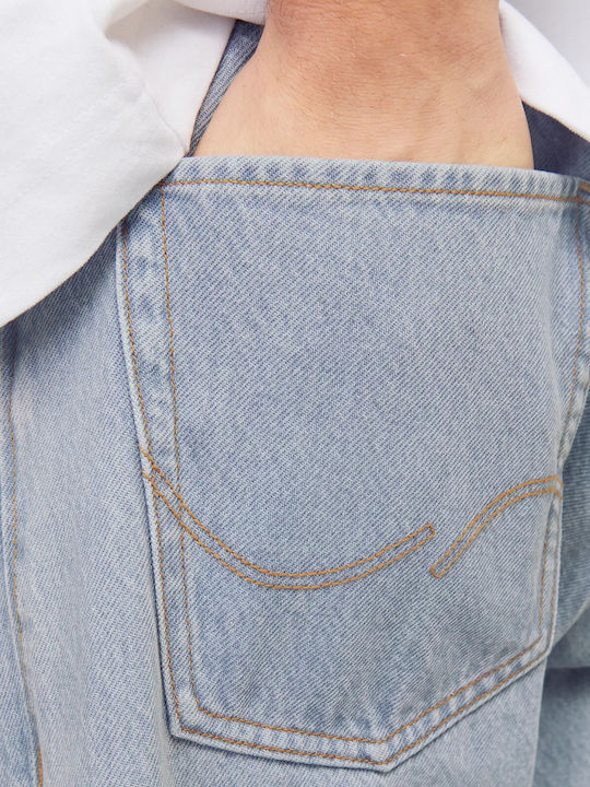 Ανδρικό Παντελόνι Τζιν με Loose Baggy Εφαρμογή Μπλε