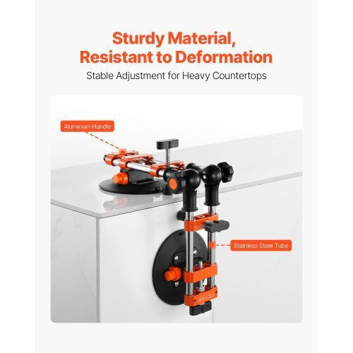 Vevor Aluminum Double Work Suction Cup 152.4mm with Max Lifting Weight 6.5kg