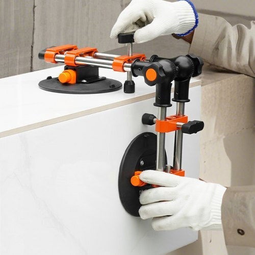 Vevor Aluminum Double Work Suction Cup 152.4mm with Max Lifting Weight 6.5kg