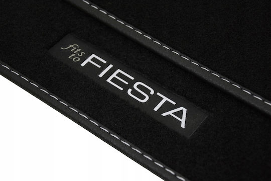 Me Premium Set of Front and Rear Mats 4pcs for Ford Fiesta 2008-2013 Black
