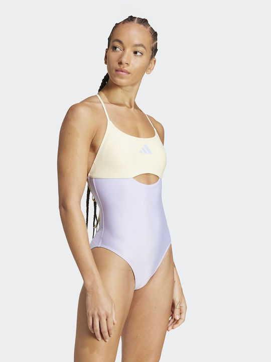 Activewear Purple Swimsuit