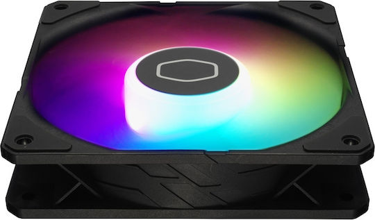 CoolerMaster Sickleflow Edge 120 Case Fan 2500rpm 70.7cfm with ARGB Lighting and 3-Pin 4-Pin PWM Connection