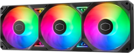 CoolerMaster SickleFlow Edge 360 Case Fan 120mm 2500rpm with ARGB Lighting and 4-Pin PWM Connection
