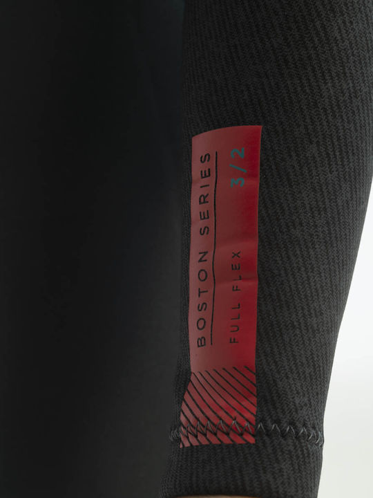 Jobe Boston Kinder Ganzkörperanzug für Tauchen mit Reißverschluss Rote / Schwarze 3mm