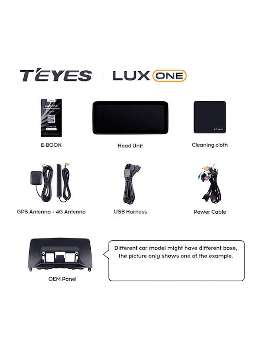 Teyes Sistem Audio Auto Pentru Mercedes-Benz Clasa B Skoda Rapid 2011-2018 Bluetooth USB Wi-Fi GPS Apple CarPlay Android Auto Partitură Cu Ecran Tactil 12.3"