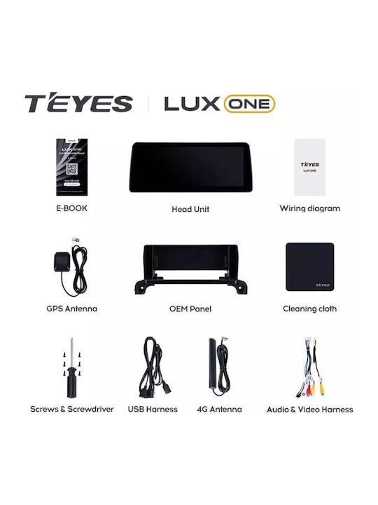 Teyes Sistem Audio Auto Pentru Peugeot 5008 Skoda Rapid 2017-2023 Bluetooth USB Wi-Fi GPS Apple CarPlay Android Auto Partitură Cu Ecran Tactil 12.3"