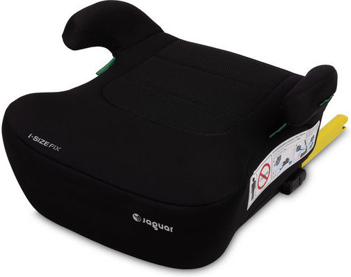 Caretero Jaguar Baby Car Seat Booster i-Size with Isofix Black