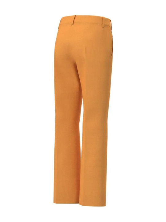 Women's Fabric Trousers Sunflower