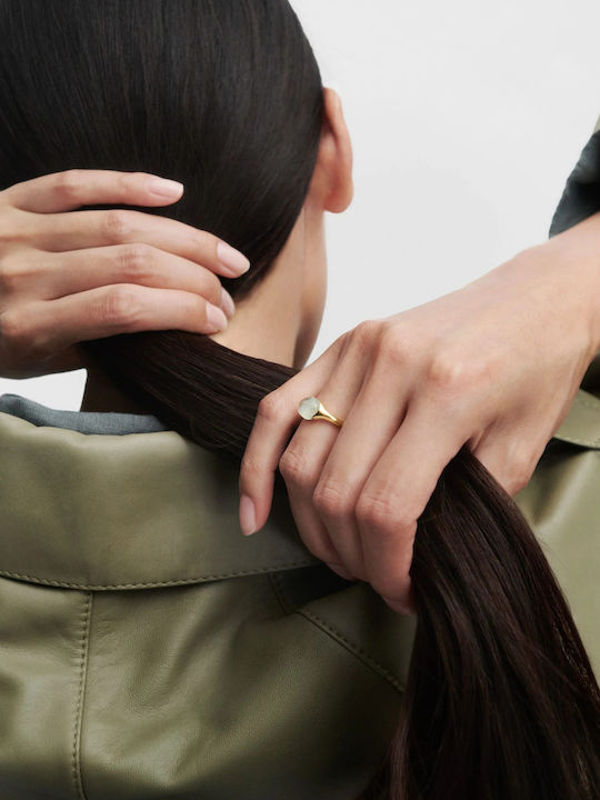 P D Paola Damen Silber Vergoldetes Ring