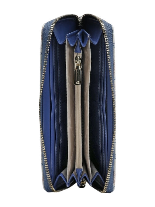 Large Women's Wallet Classic Blue