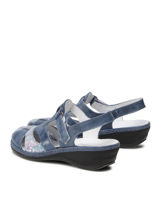 Γυναικεία Σανδάλια Navy Μπλε