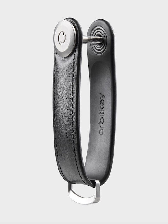 Orbitkey Hybrid Leather Key Organiser Black Gadgets