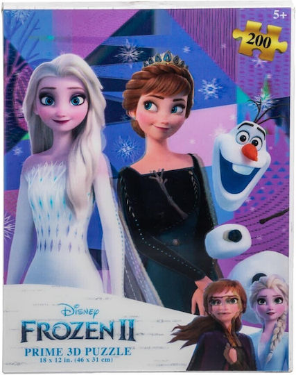 Puzzle 3D Disney 200 Piese Frozen 41040013-01 Jucării