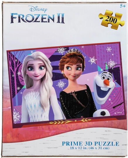 Puzzle 3D Disney 200 Piese Frozen 41040013-01 Jucării