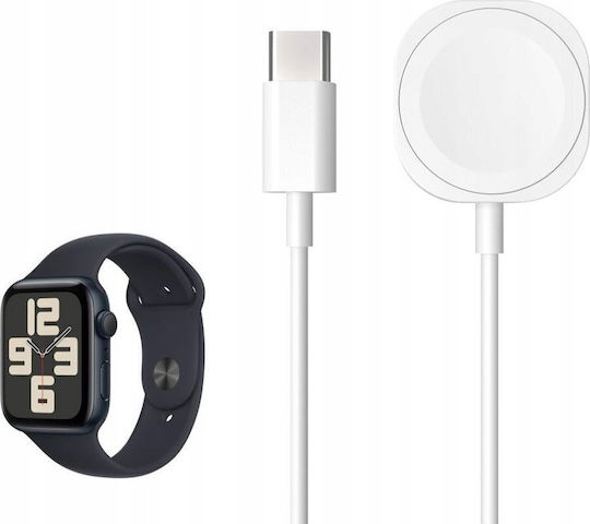 Fixed Зарядно за Apple Watch Бялς