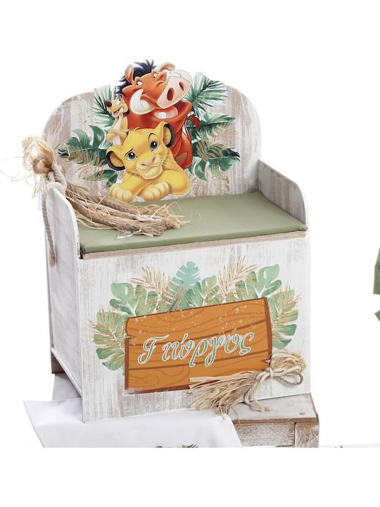 Bellissimo Lion King Baptism Set with Lion Theme