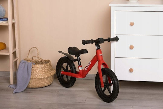 Toyz Παιδικό Ποδήλατο Ισορροπίας Exter Rubber Κόκκινο