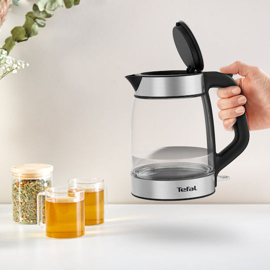 Tefal Wasserkocher 1,7l 2200W Silber Ki605830