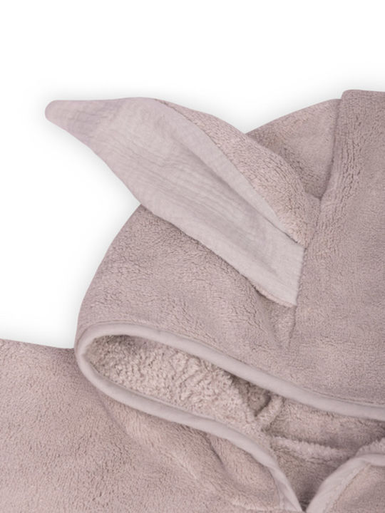 Sensillo Hooded Baby Poncho Gray