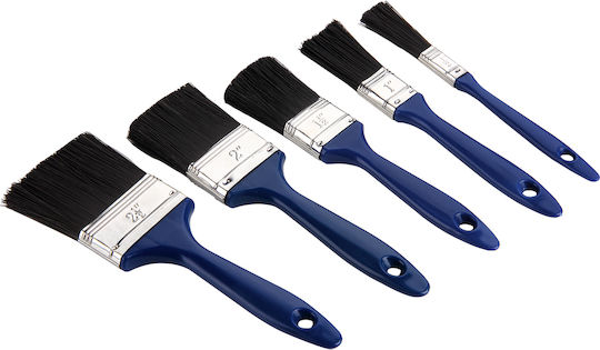 Set mit 30 Malpinseln Monzana in 5 Größen Blau