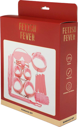 BDSM Kit σε Ροζ Χρώμα 7τμχ