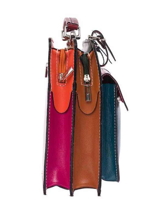 Leder Damentasche Handtasche Burgundisch