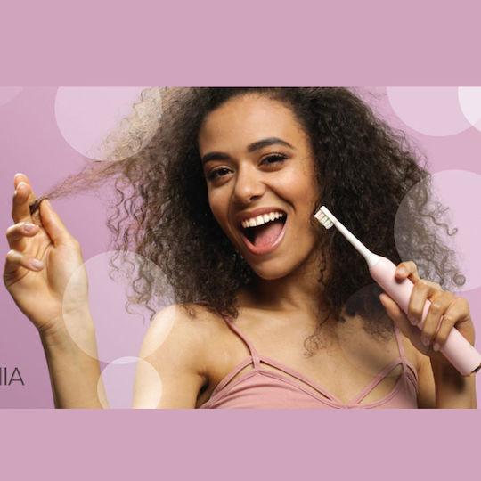 Vitammy Ηλεκτρική Οδοντόβουρτσα με Χρονομετρητή Ροζ Διπλή Συσκευασία