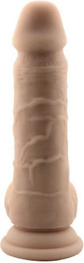 New Stallion Realistic Liquid Silicone Dildo 20cm Flesh