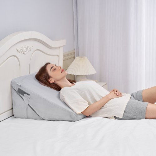 Vevor Μαξιλάρι Σφήνα 25cm σε Γκρι χρώμα XXZKDJXXZ2JTHM31A001V0