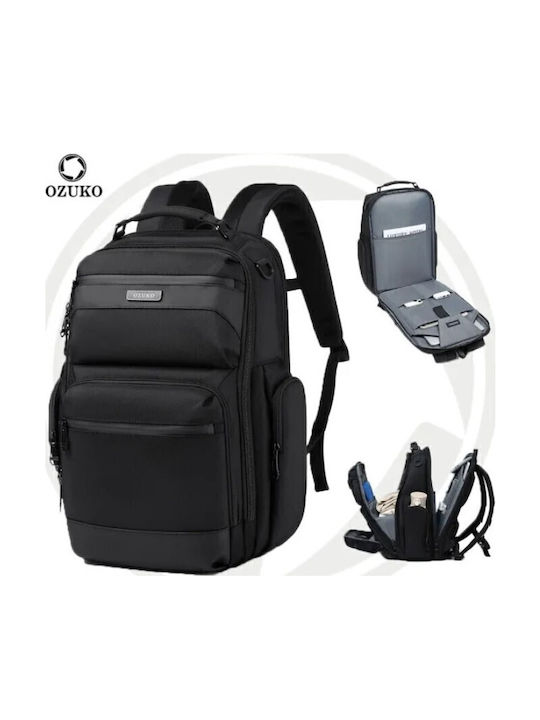 Ozuko Backpack Αδιάβροχο Μαύρο Ozuko Backpack Αδιάβροχο Μαύρο