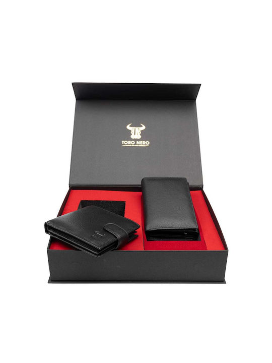 Set Portofel bărbătesc Negru