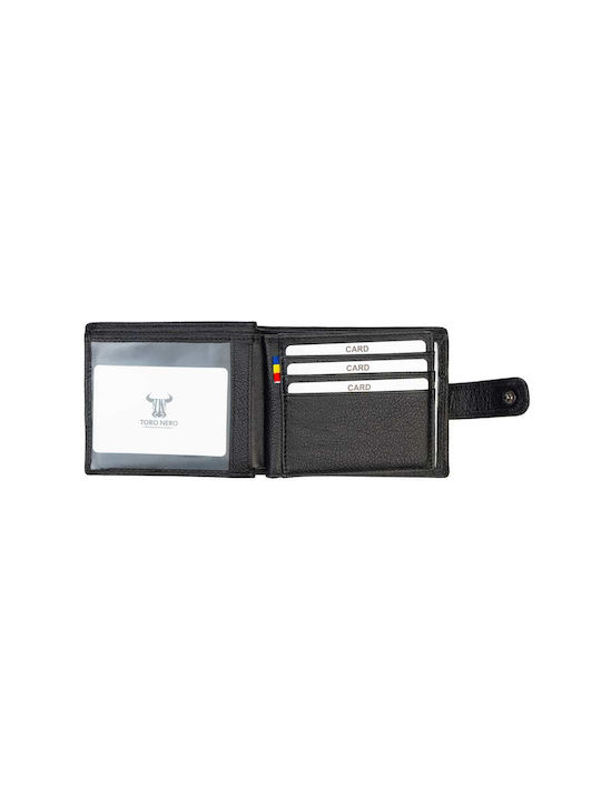 Portofel bărbătesc cu RFID Negru