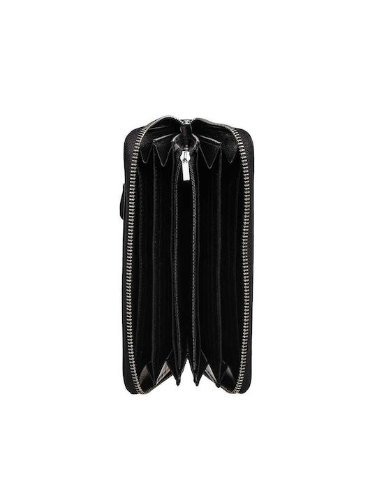 Set Leather Men's Wallet Black