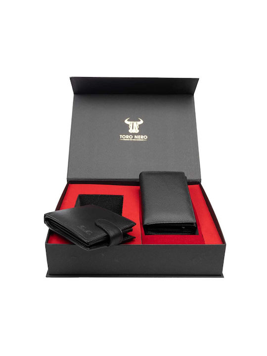 Set Portofel bărbătesc Negru