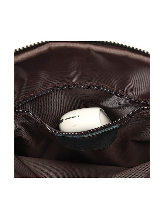 Piele Geantă pentru bărbați De umăr / tip crossbody Neagră