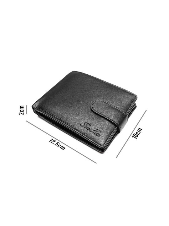 Leather Women's Wallet Classic Black