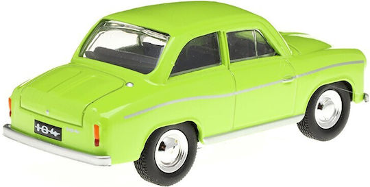 CarMotion Syrena 104 Prl Metal Modeling Figure Green in Scale 1:43 8.5x3x3cm.