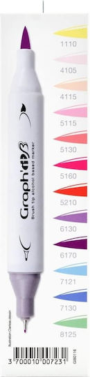 Graph' it Manga Shojo Markers Multicolour 12pcs