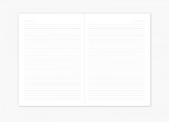 adBook Notebook with Blank Pages Go to