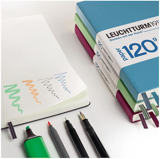 Leuchtturm1917 Edition Σημειωματάριο A5 Bullet 203 Φύλλων με Τελείες με Σκληρό Εξώφυλλο Πράσινο