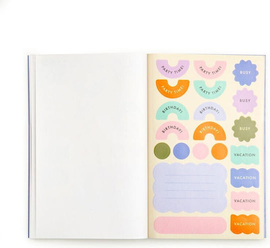 Kikkerland Carnet Multicolor