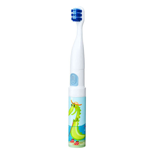Vitammy Smile Children's Electric Toothbrush with Chronograph for 3+ Years Crocodile with Travel Case