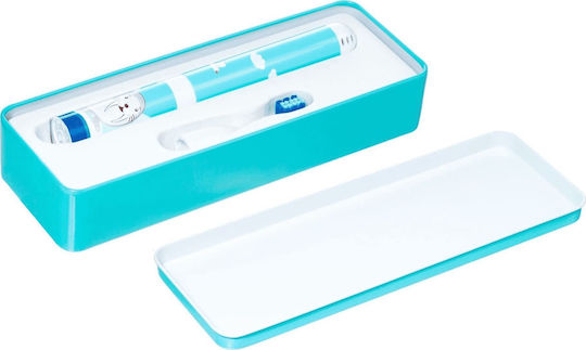 Vitammy Smile Periuță Electrică De Dinți Pentru Copii 3+ Ani Walrus Cu Husă De Călătorie