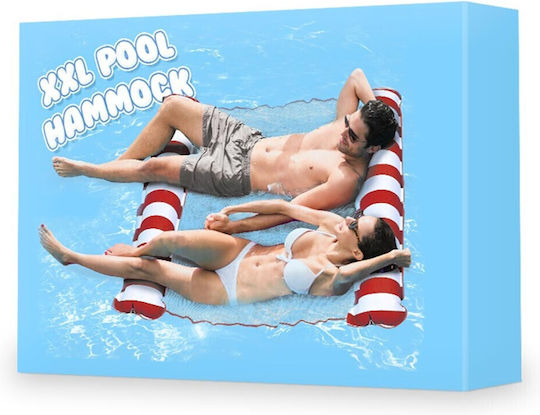 Mikamax Hamac De Piscină Saltea Gonflabilă Pentru Plajă Albă 138x130cm